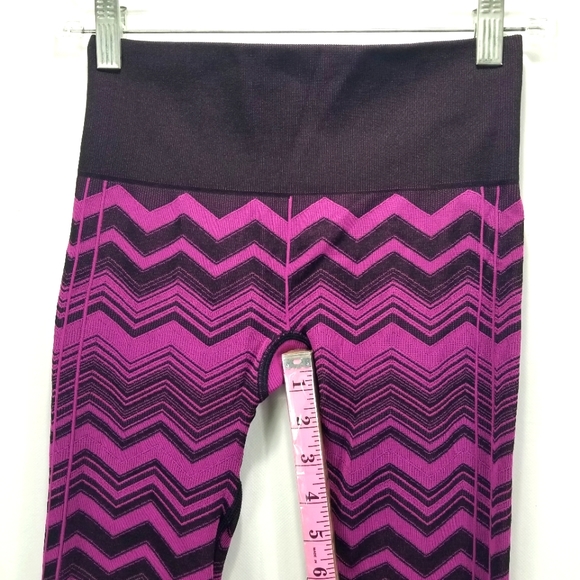 Lululemon Leggings Ebb To Street Pant Heathered Regal Plum Chevron leggins - Picture 9 of 12